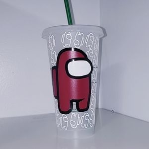 Among Us Starbucks tumbler
